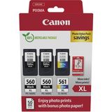 Tinte Canon PG-560XL/CL-561 org. Multipack2x PG-560XL/1xCL-5